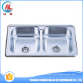 Free standing stainless steel sink apron front sink for japan